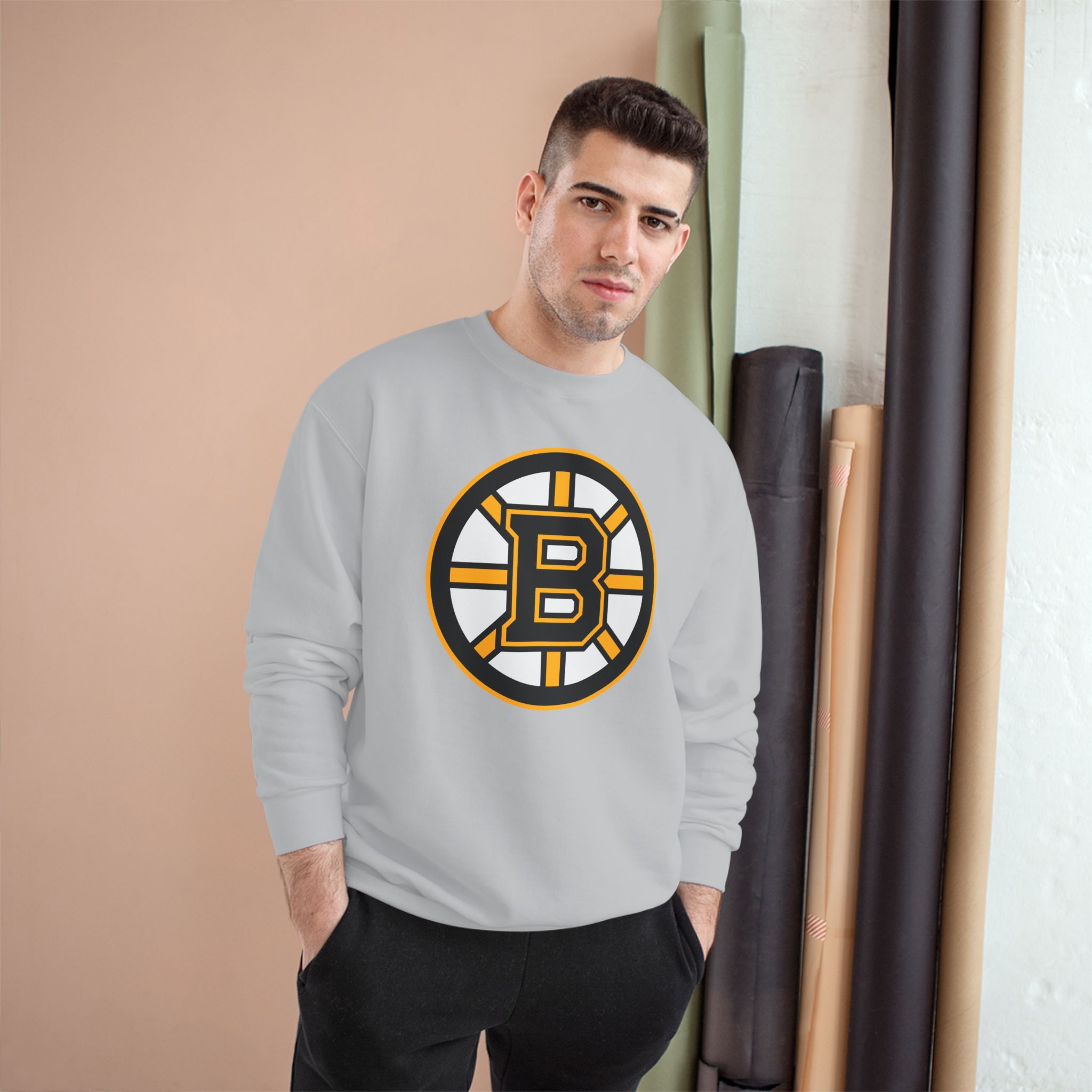 Boston Bruins Champion Sweatshirt - Image 7