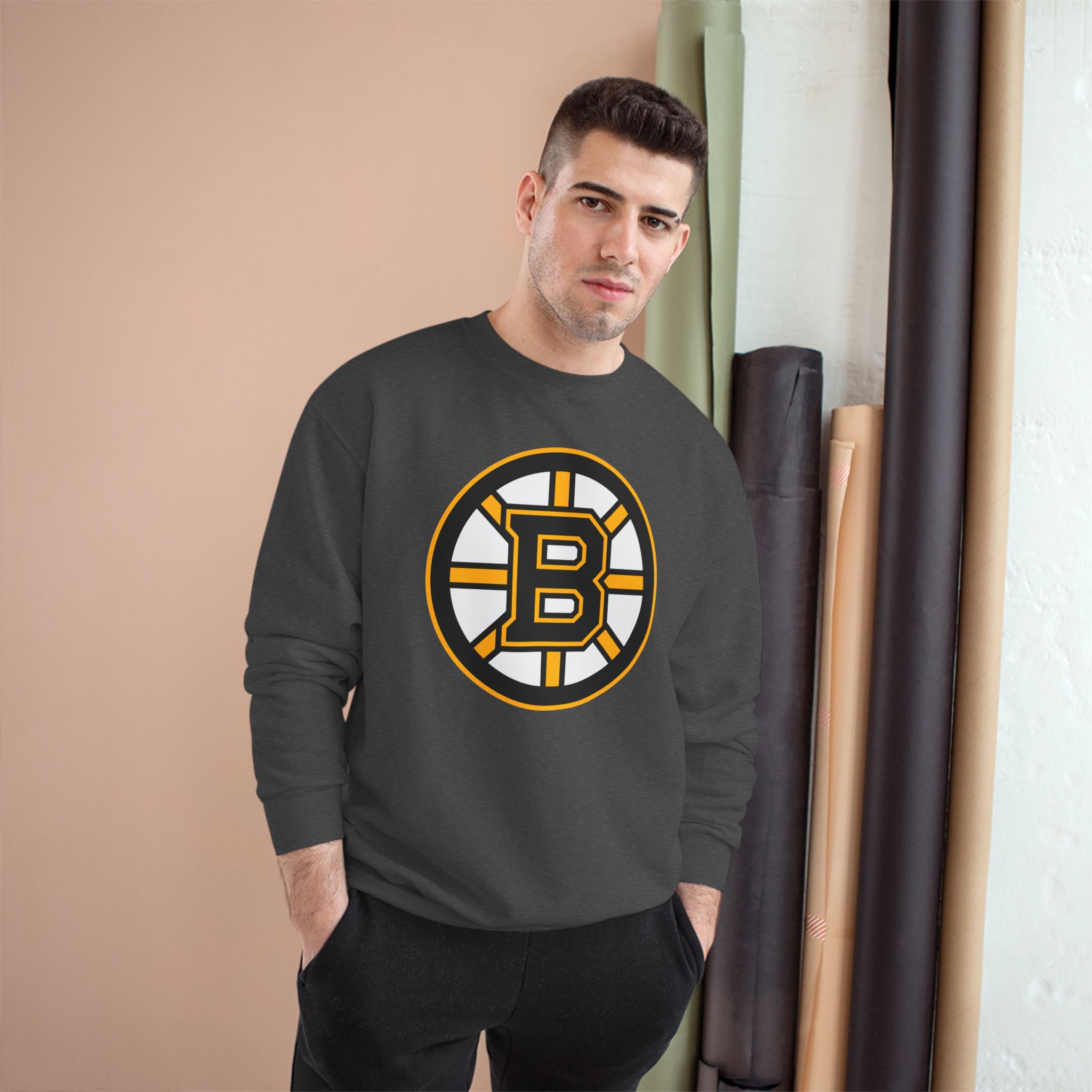 Boston Bruins Champion Sweatshirt - Image 15