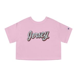 New Jersey Devils Champion Women's Heritage Cropped T-Shirt