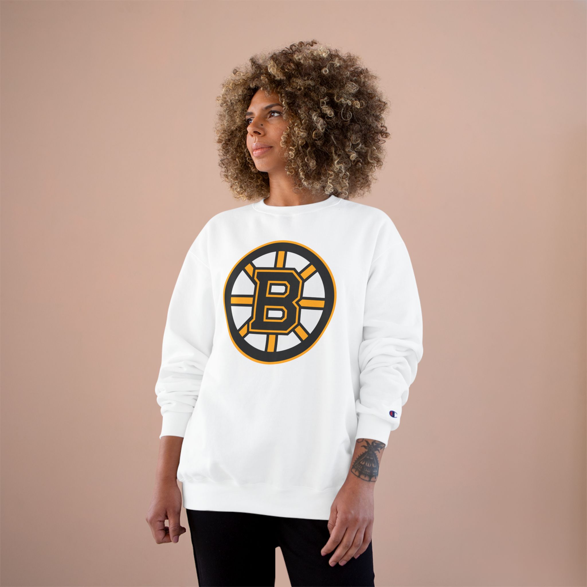 Boston Bruins Champion Sweatshirt - Image 4