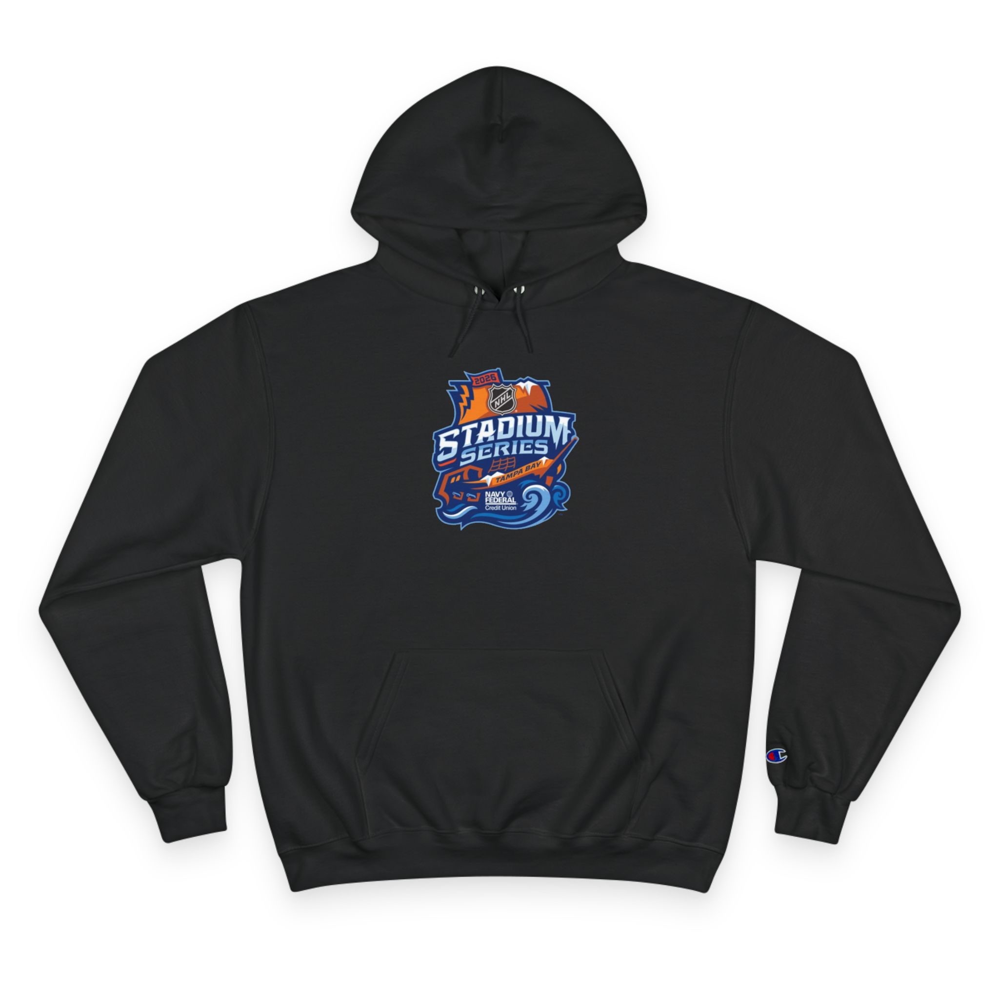 Boston Bruins vs. Tampa Bay Lightning 2026 Navy Federal Credit Union Stadium Series™ Champion Hoodie - Image 13