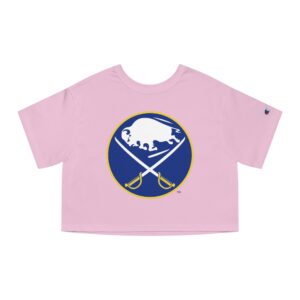 Buffalo Sabres Champion Women's Heritage Cropped T-Shirt