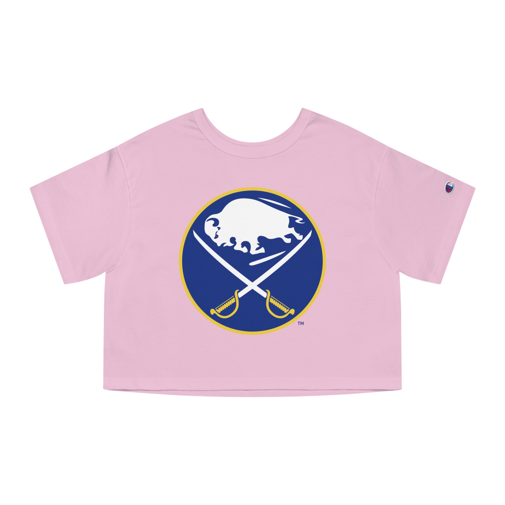 Buffalo Sabres Champion Women's Heritage Cropped T-Shirt