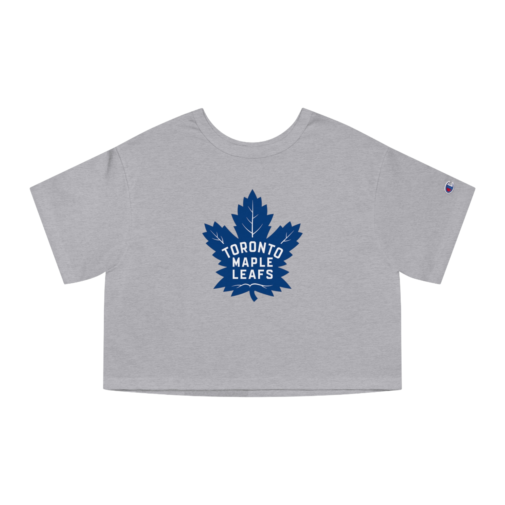 Toronto Maple Leafs Champion Women's Heritage Cropped T-Shirt - Image 7