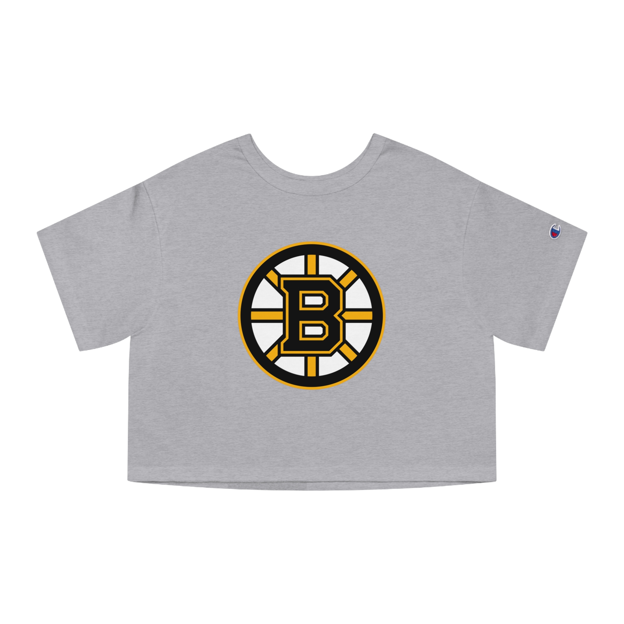 Boston Bruins Champion Women's Heritage Cropped T-Shirt - Image 10