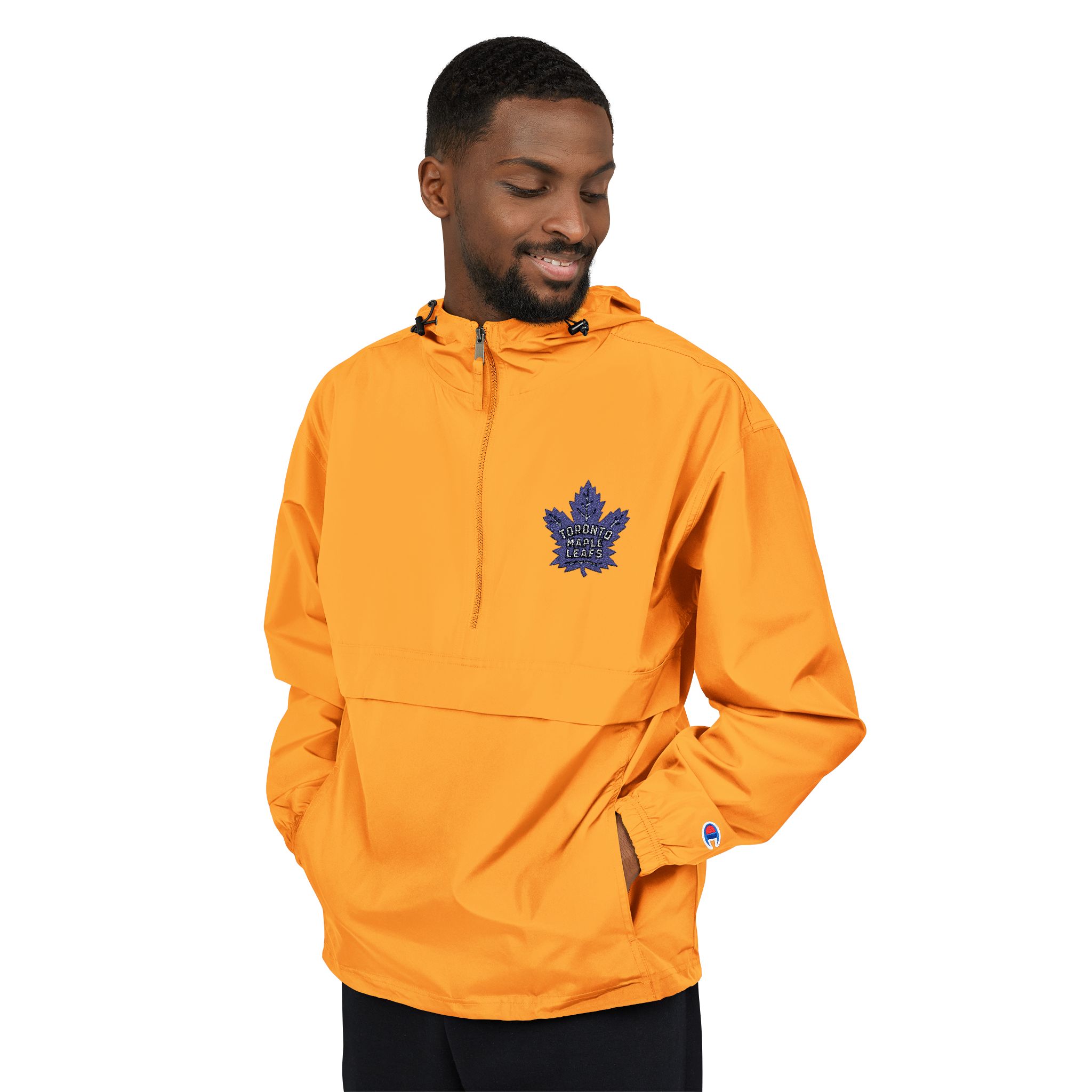 Toronto Maple Leafs Champion Unisex Packable Anorak Jacket - Image 19