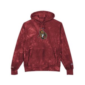 Ottawa Senators Unisex Champion Tie-Dye Hoodie (Embroidery)