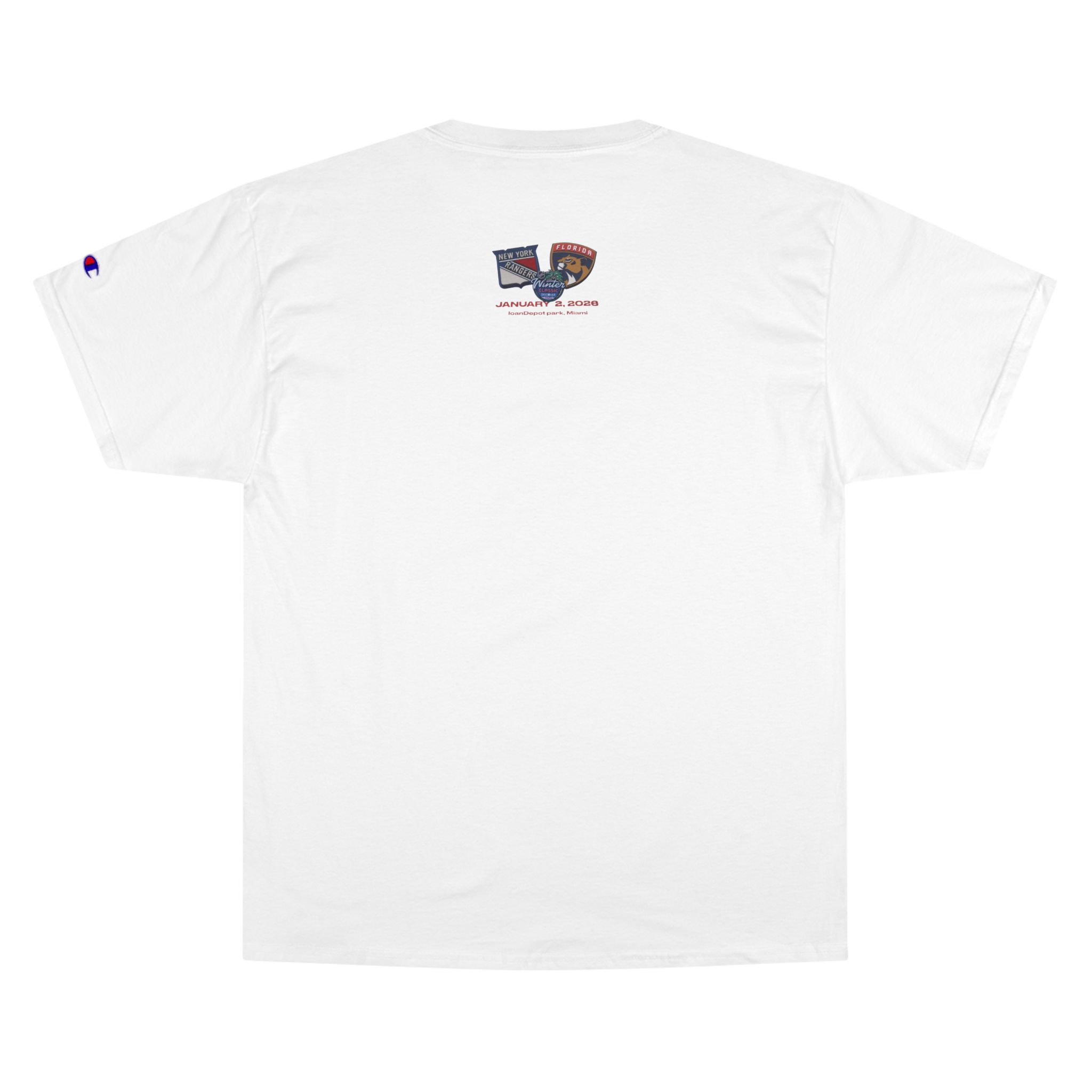 New York Rangers 2026 NHL Winter Classic Champion T-Shirt - Image 2