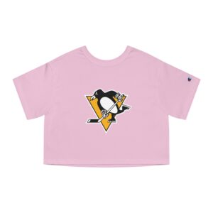 Pittsburgh Penguins Champion Women's Heritage Cropped T-Shirt
