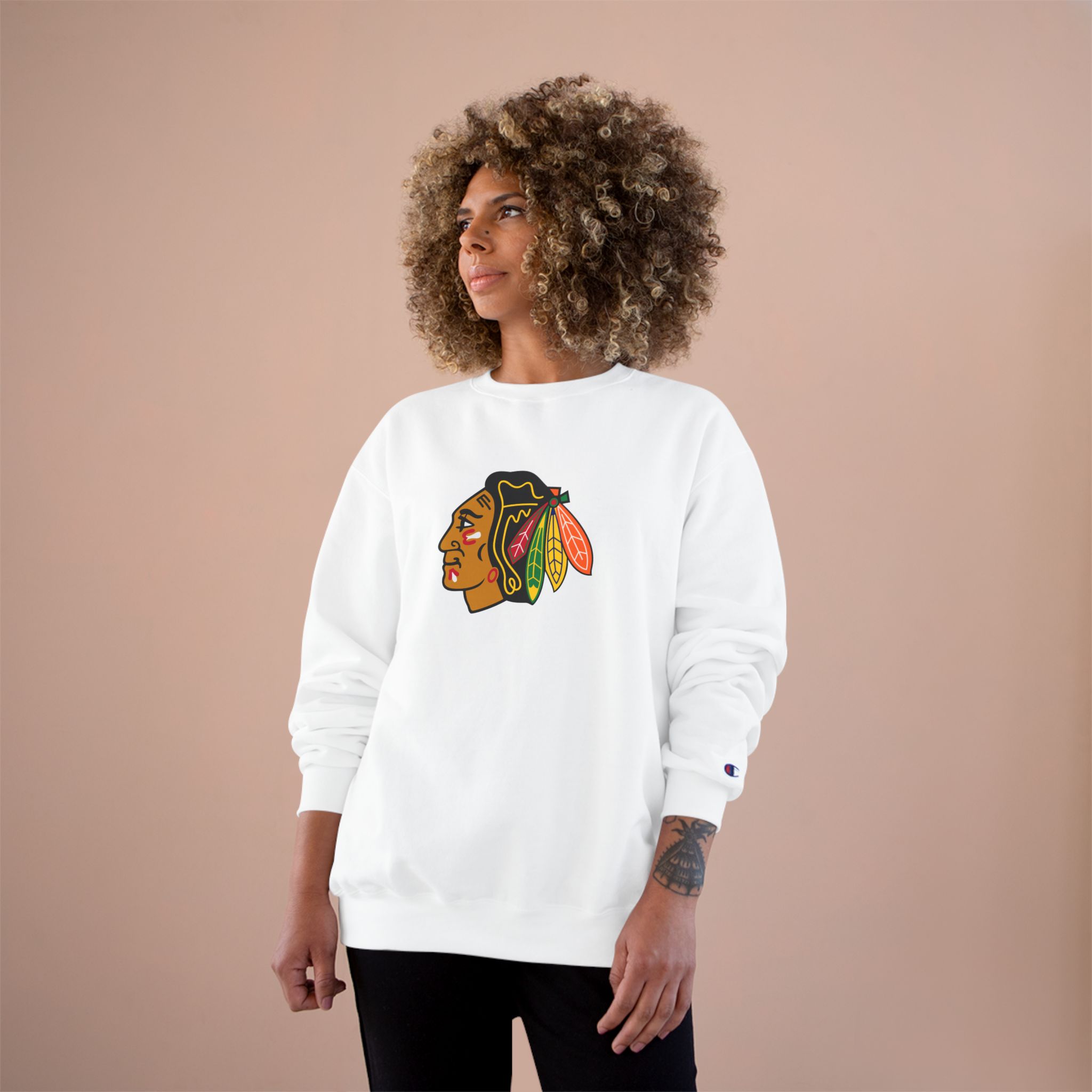 Chicago Blackhawks Champion Sweatshirt - Image 4