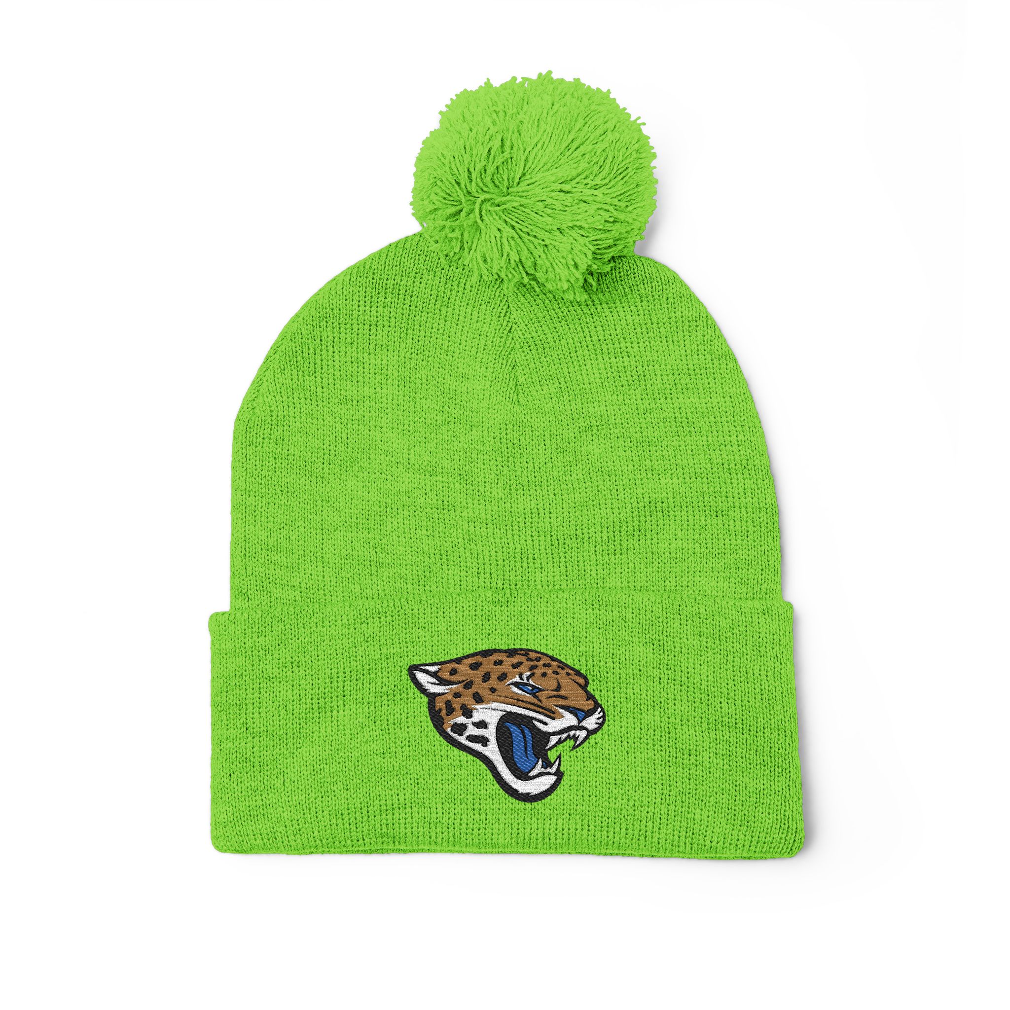 Jacksonville Jaguars Pom-Pom Knit Cap (Embroidery) - Image 19