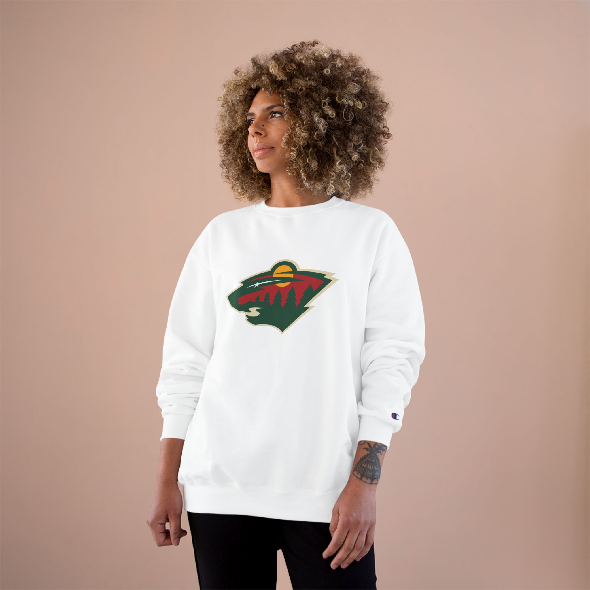 Minnesota Wild Champion Sweatshirt - Image 8