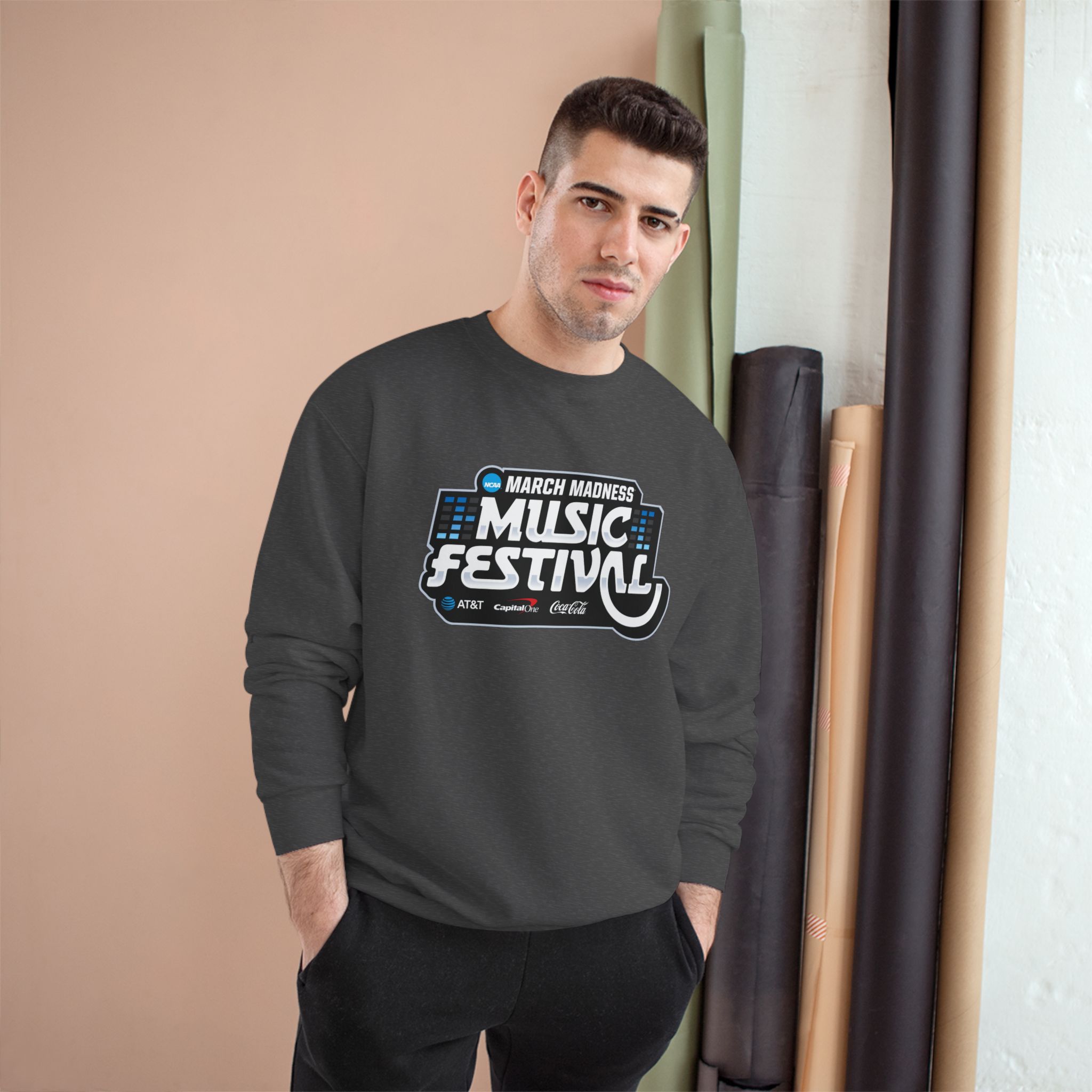 NCAA March Madness Music Festival Exclusive NCAA Collection Champion Sweatshirt - Image 11