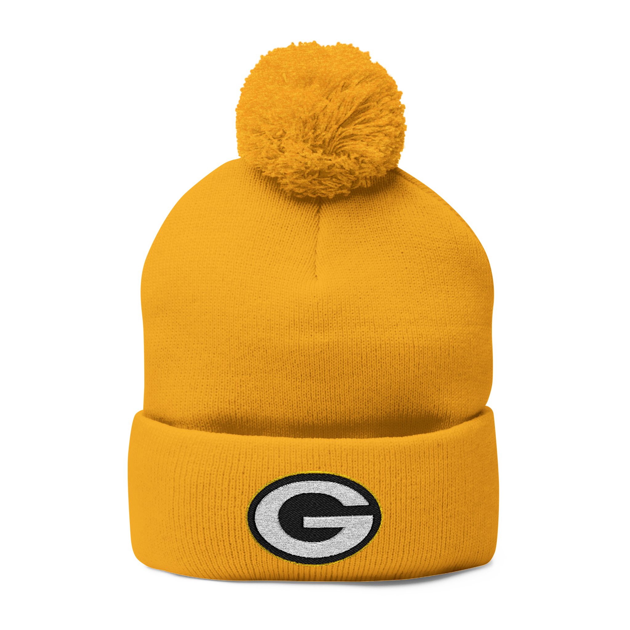 Green Bay Packers Pom-Pom Knit Cap (Embroidery) - Image 13