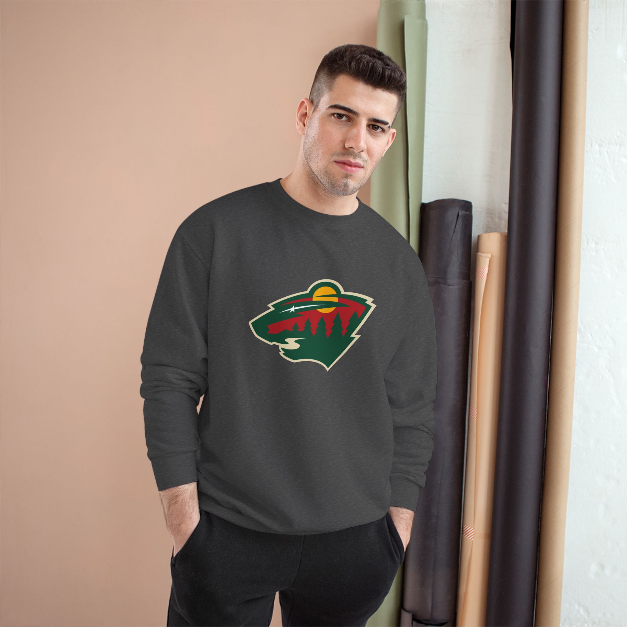 Minnesota Wild Champion Sweatshirt - Image 15