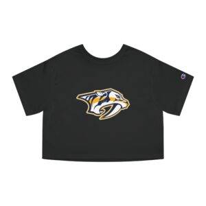 Nashville Predators Champion Women's Heritage Cropped T-Shirt