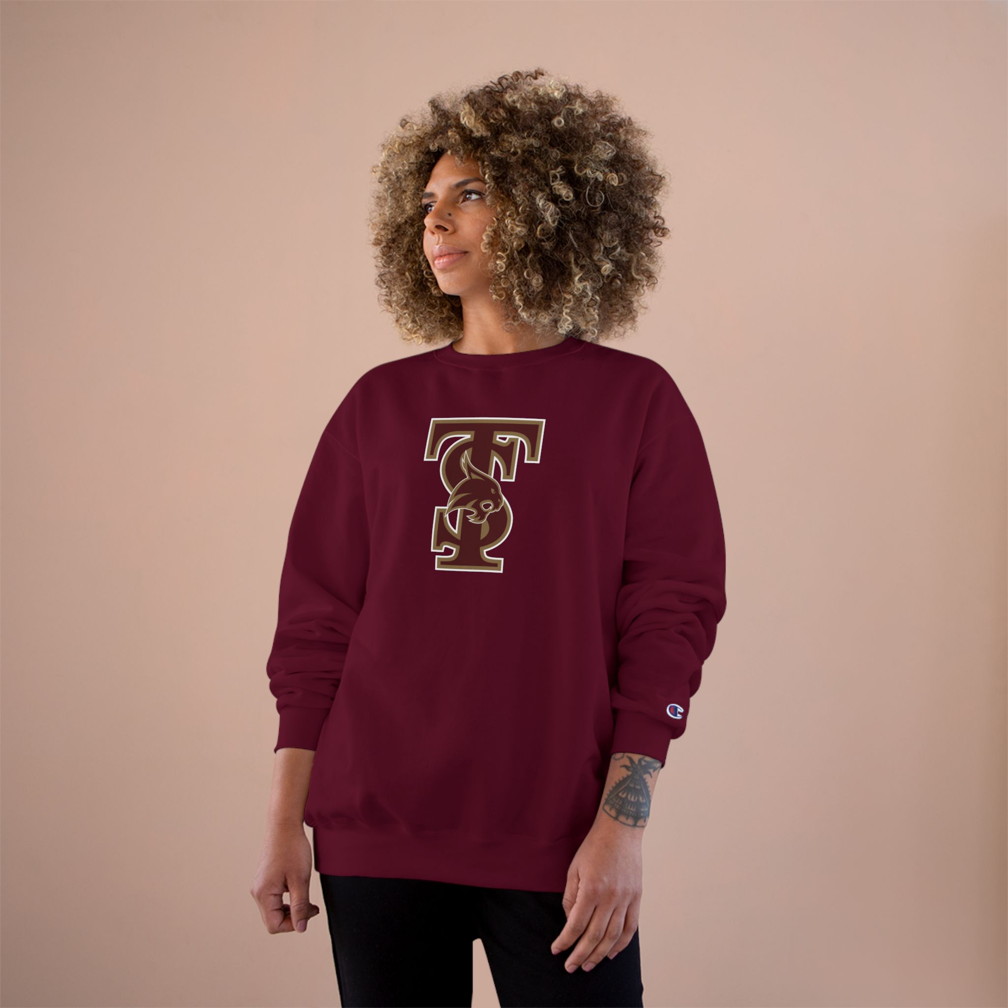 Texas State Bobcats Exclusive NCAA Collection Champion Sweatshirt - Image 24
