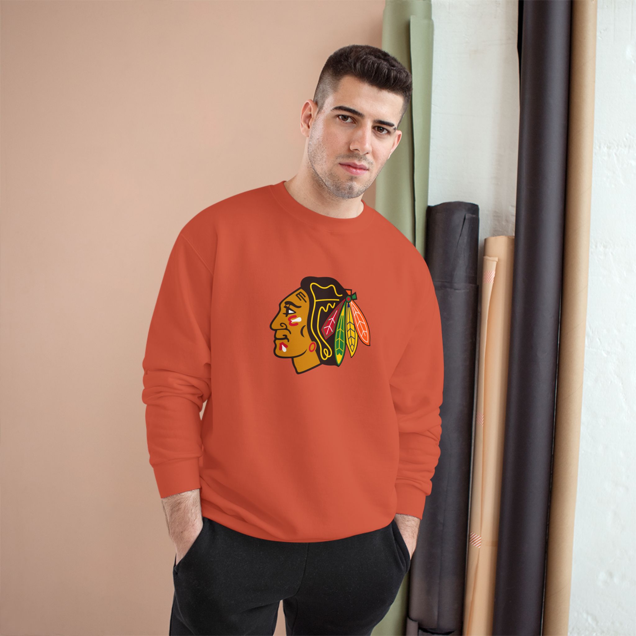 Chicago Blackhawks Champion Sweatshirt - Image 23