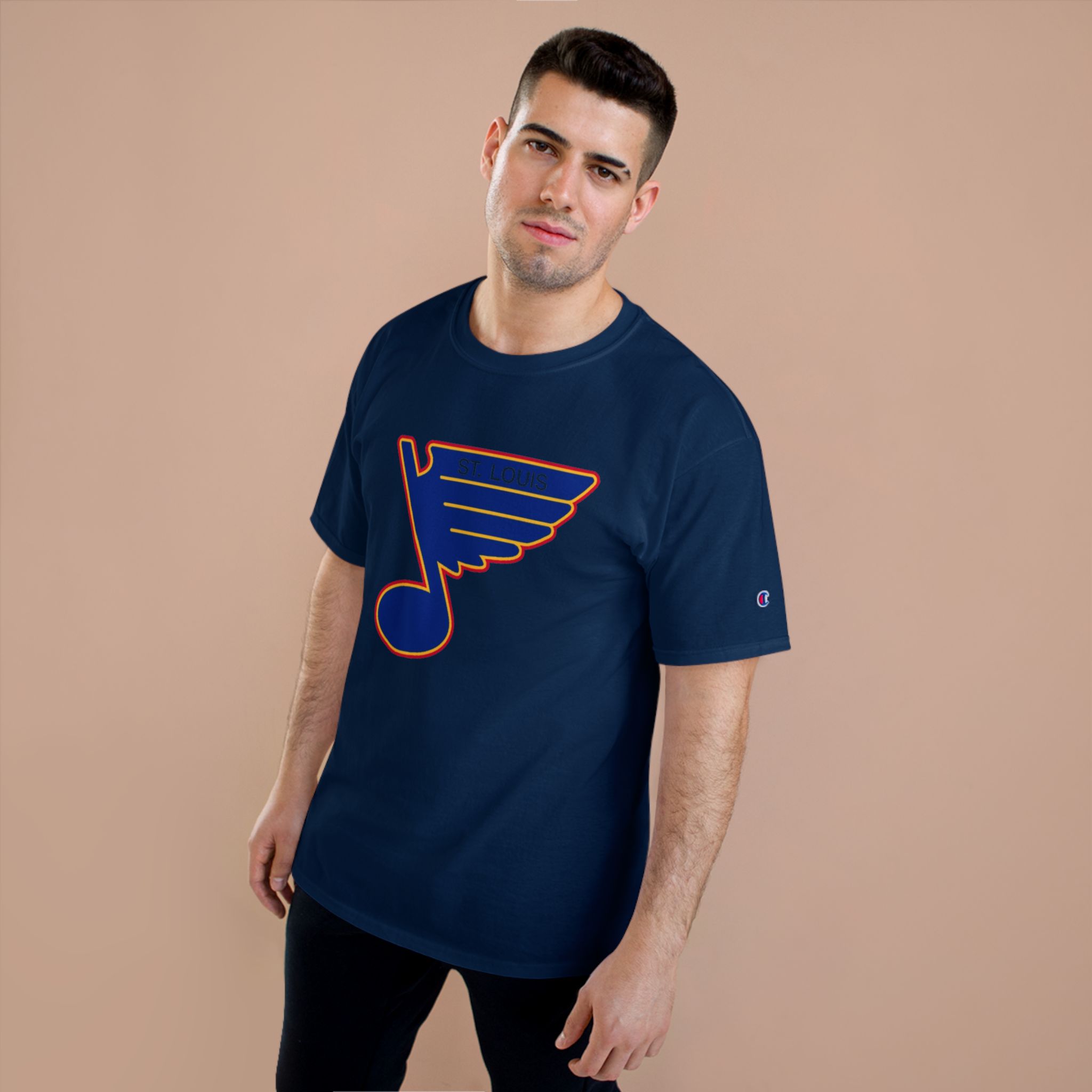St. Louis Blues Predators Champion T-Shirt - Image 3