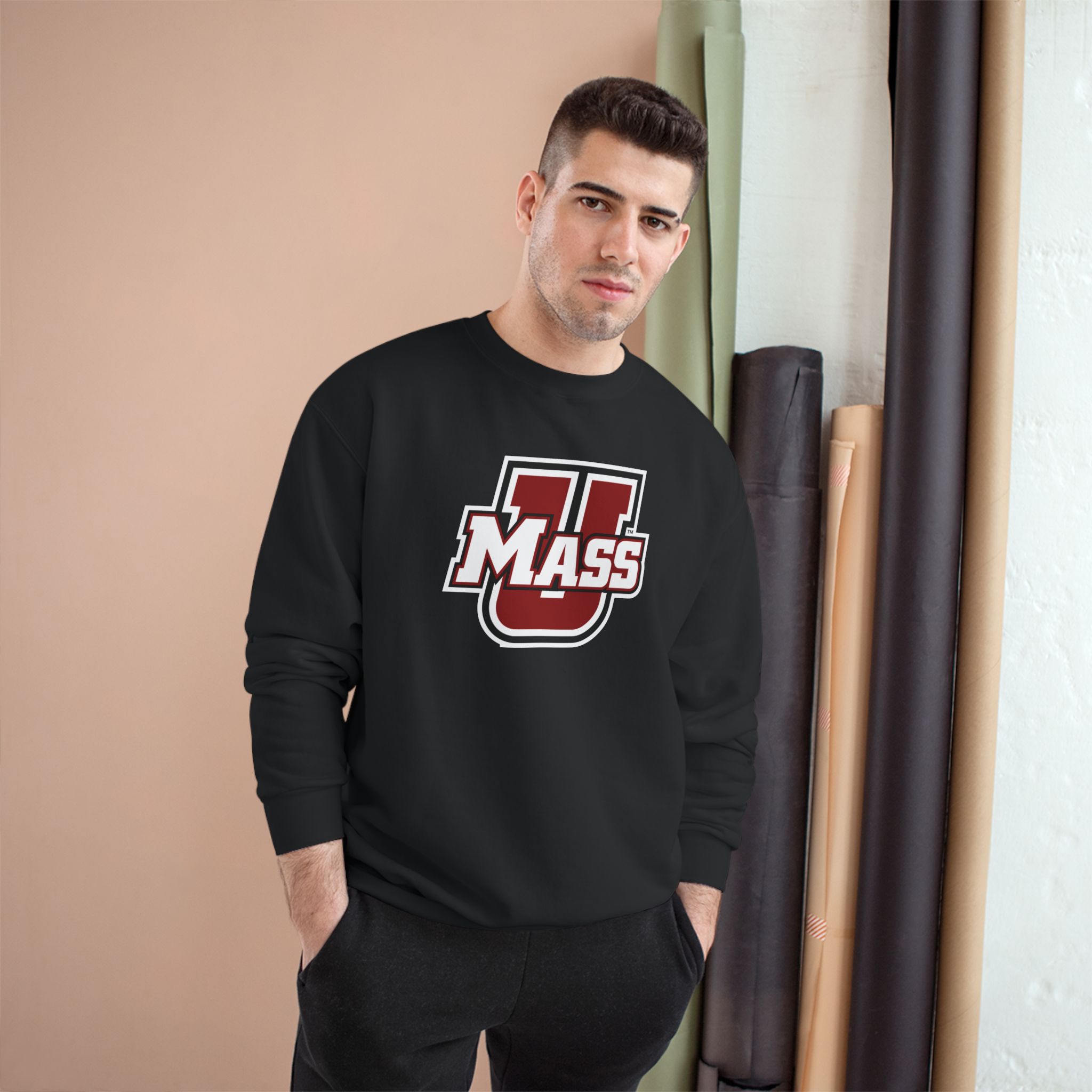 Massachusetts Minutemen Exclusive NCAA Collection Champion Sweatshirt - Image 15