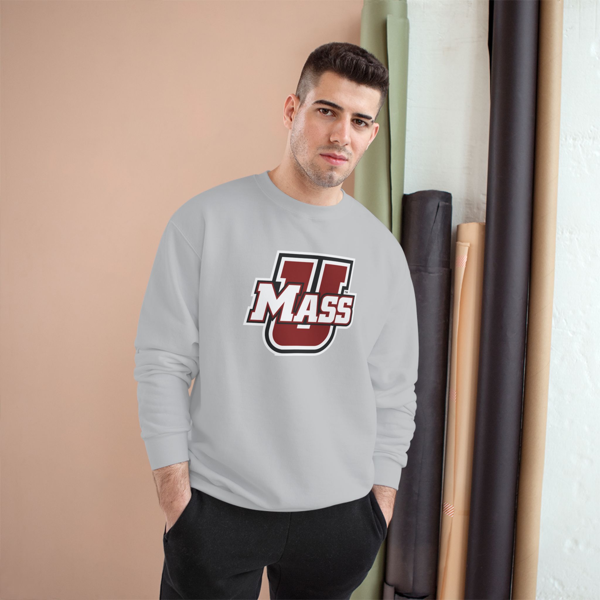 Massachusetts Minutemen Exclusive NCAA Collection Champion Sweatshirt - Image 7