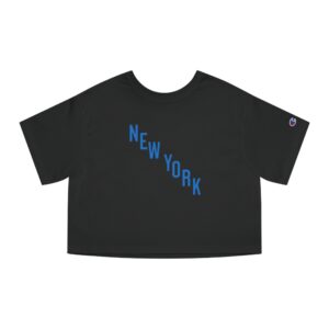 New York Rangers 2026 NHL Winter Classic Champion Women's Heritage Cropped T-Shirt