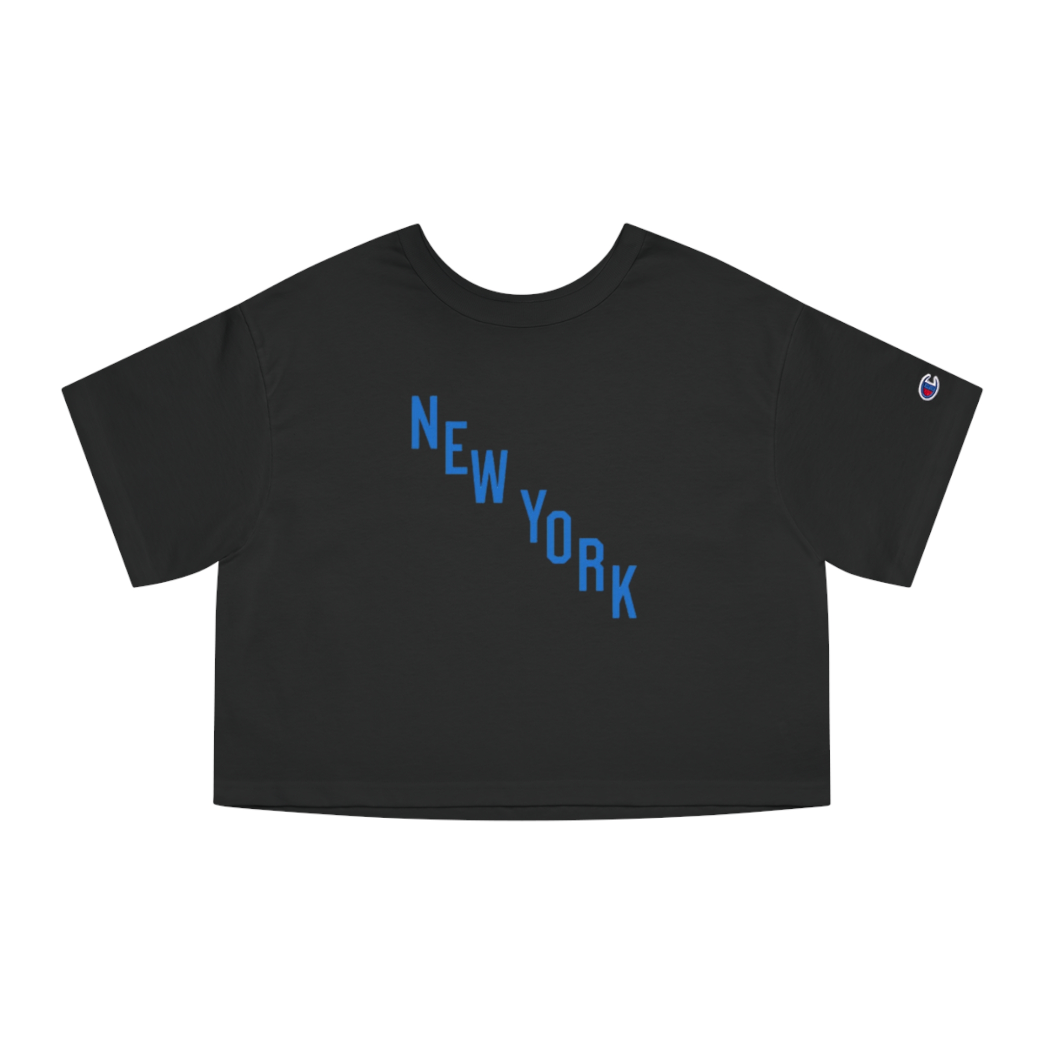 New York Rangers 2026 NHL Winter Classic Champion Women's Heritage Cropped T-Shirt