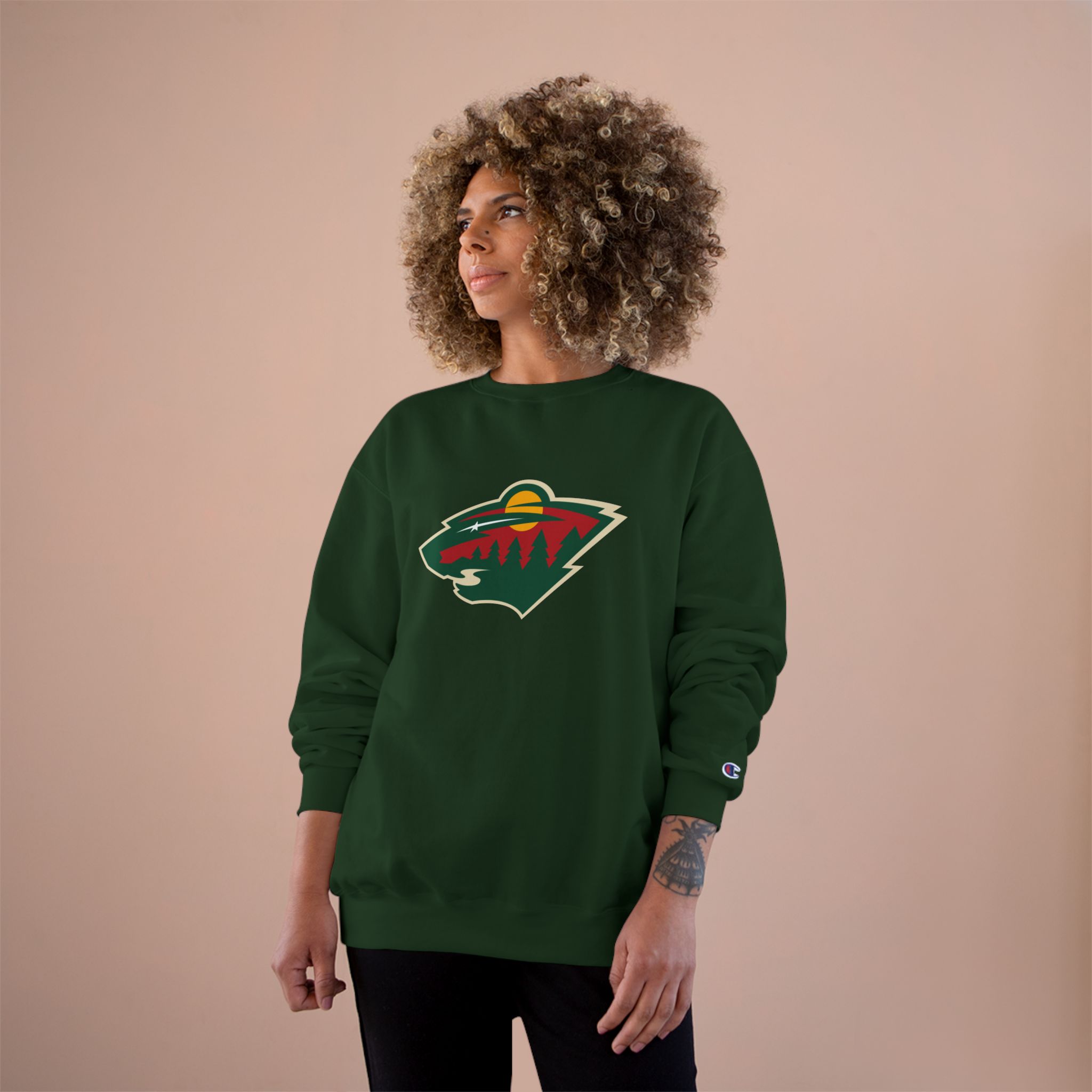 Minnesota Wild Champion Sweatshirt - Image 4