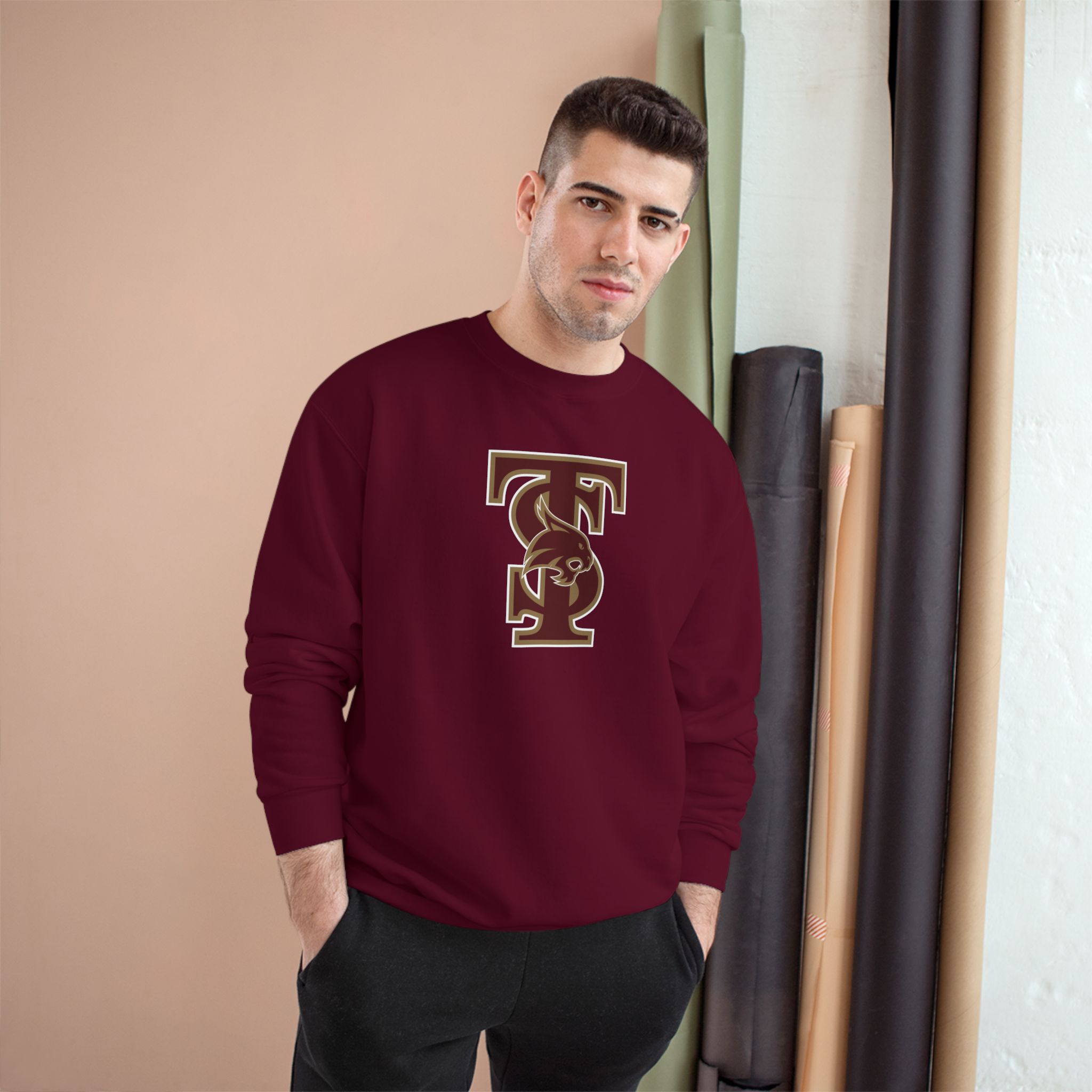 Texas State Bobcats Exclusive NCAA Collection Champion Sweatshirt - Image 23