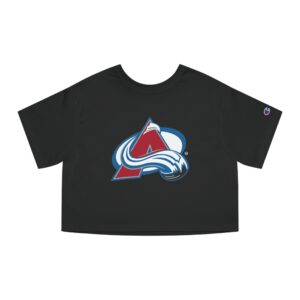 Colorado Avalanche Champion Women's Heritage Cropped T-Shirt