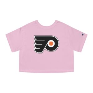 Philadelphia Flyers Champion Women's Heritage Cropped T-Shirt