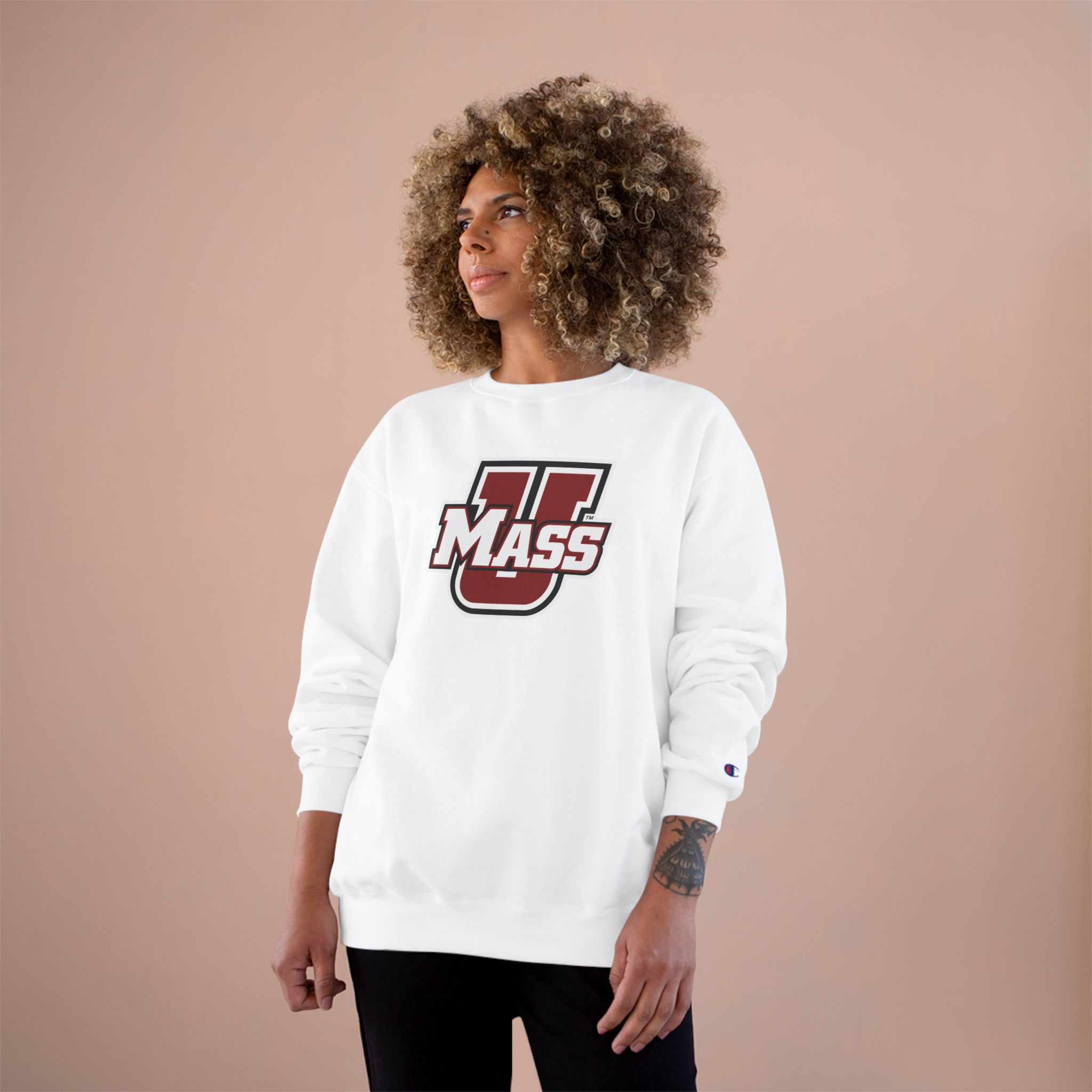 Massachusetts Minutemen Exclusive NCAA Collection Champion Sweatshirt - Image 4
