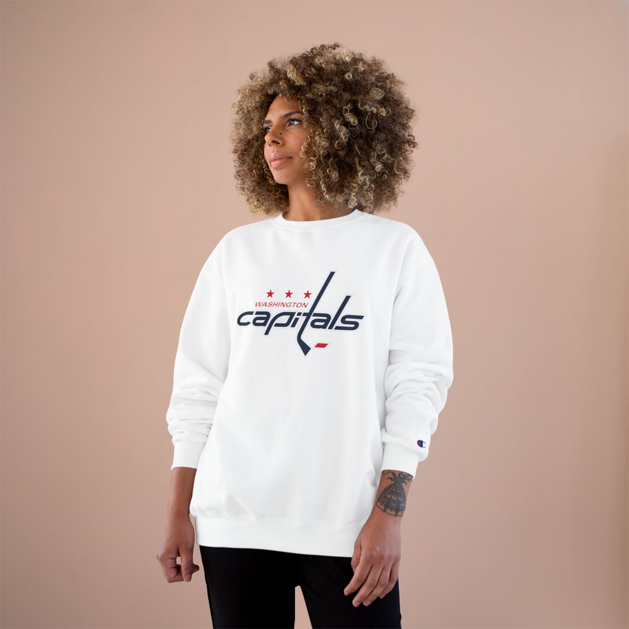 Washington Capitals Champion Sweatshirt - Image 4