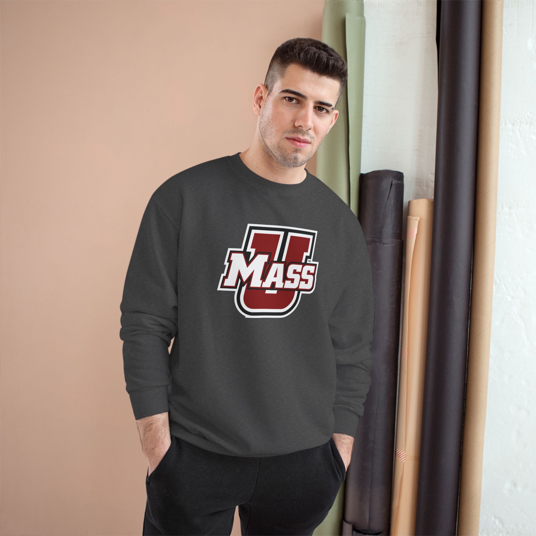 Massachusetts Minutemen Exclusive NCAA Collection Champion Sweatshirt - Image 11
