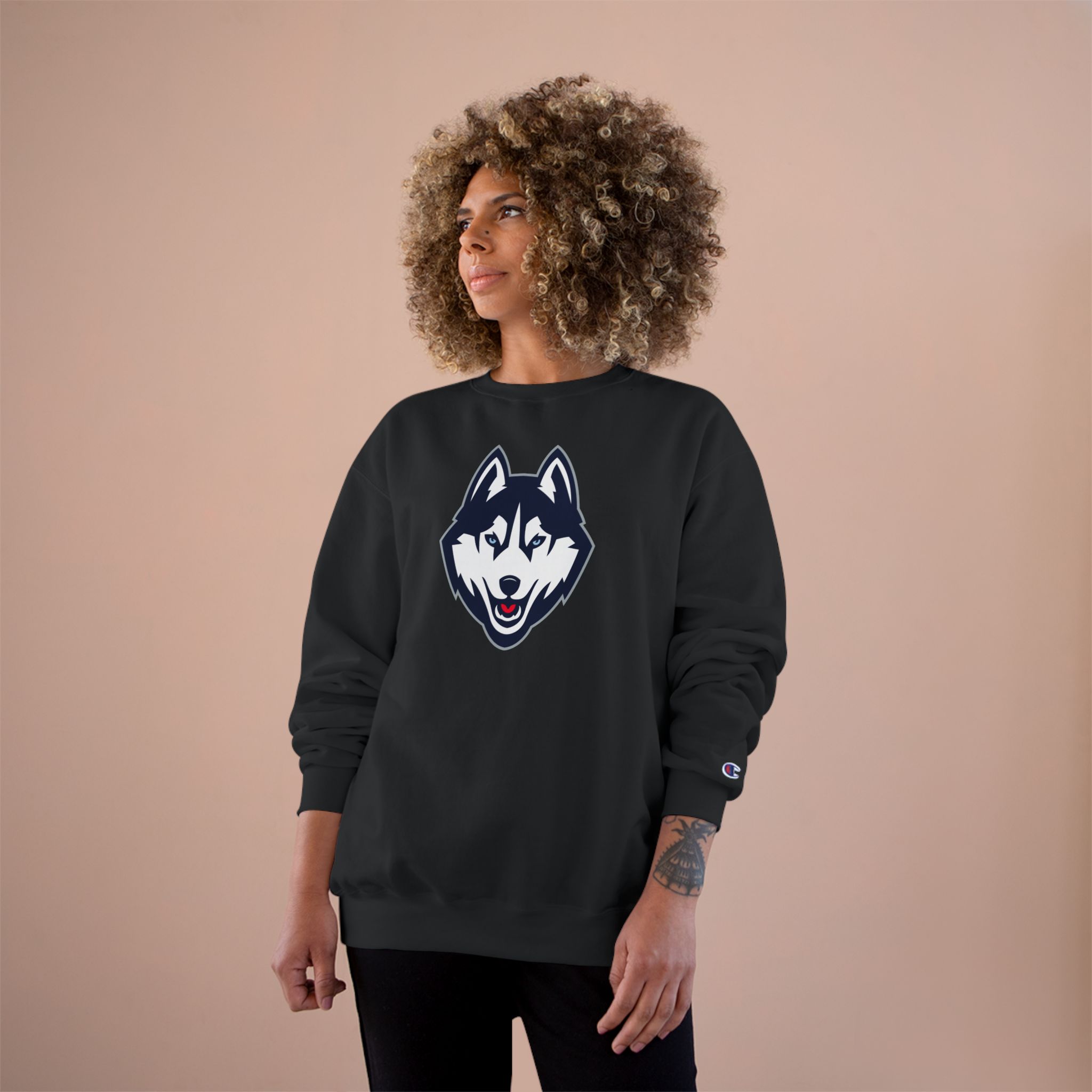 University of Connecticut Huskies Exclusive NCAA Collection Champion Sweatshirt - Image 24