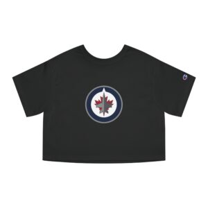 Winnipeg Jets Champion Women's Heritage Cropped T-Shirt