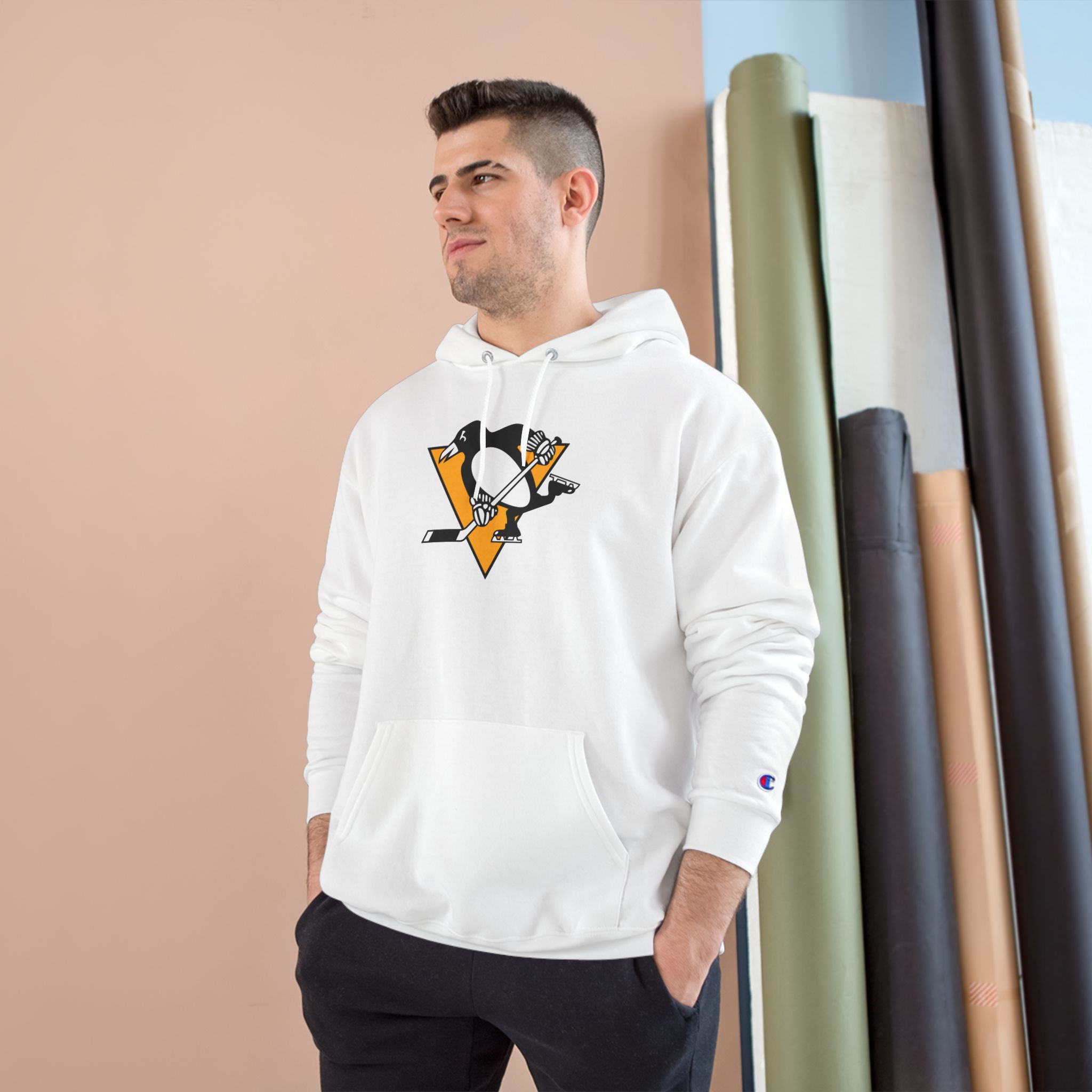 Pittsburgh Penguins Champion Hoodie - Image 11