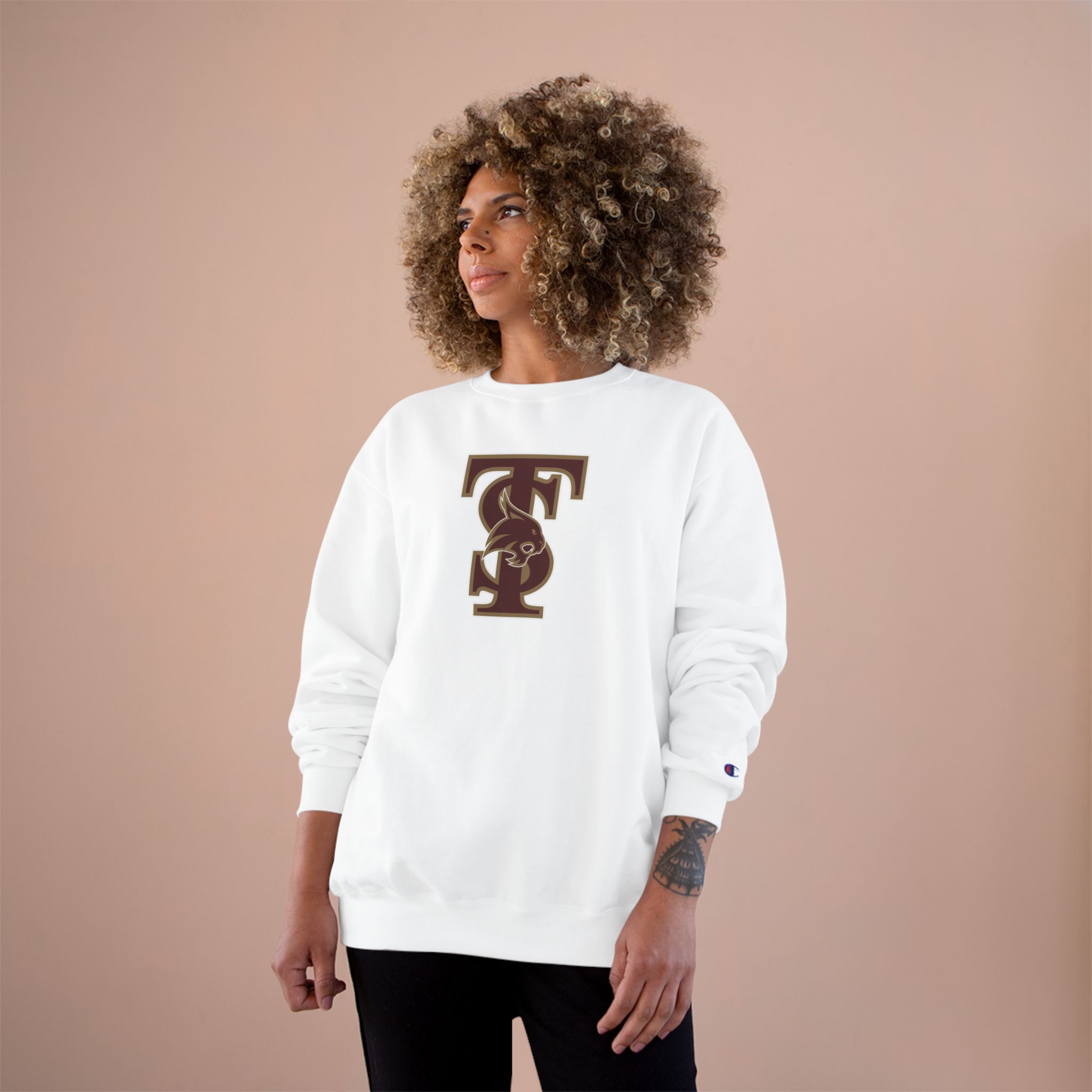 Texas State Bobcats Exclusive NCAA Collection Champion Sweatshirt - Image 4