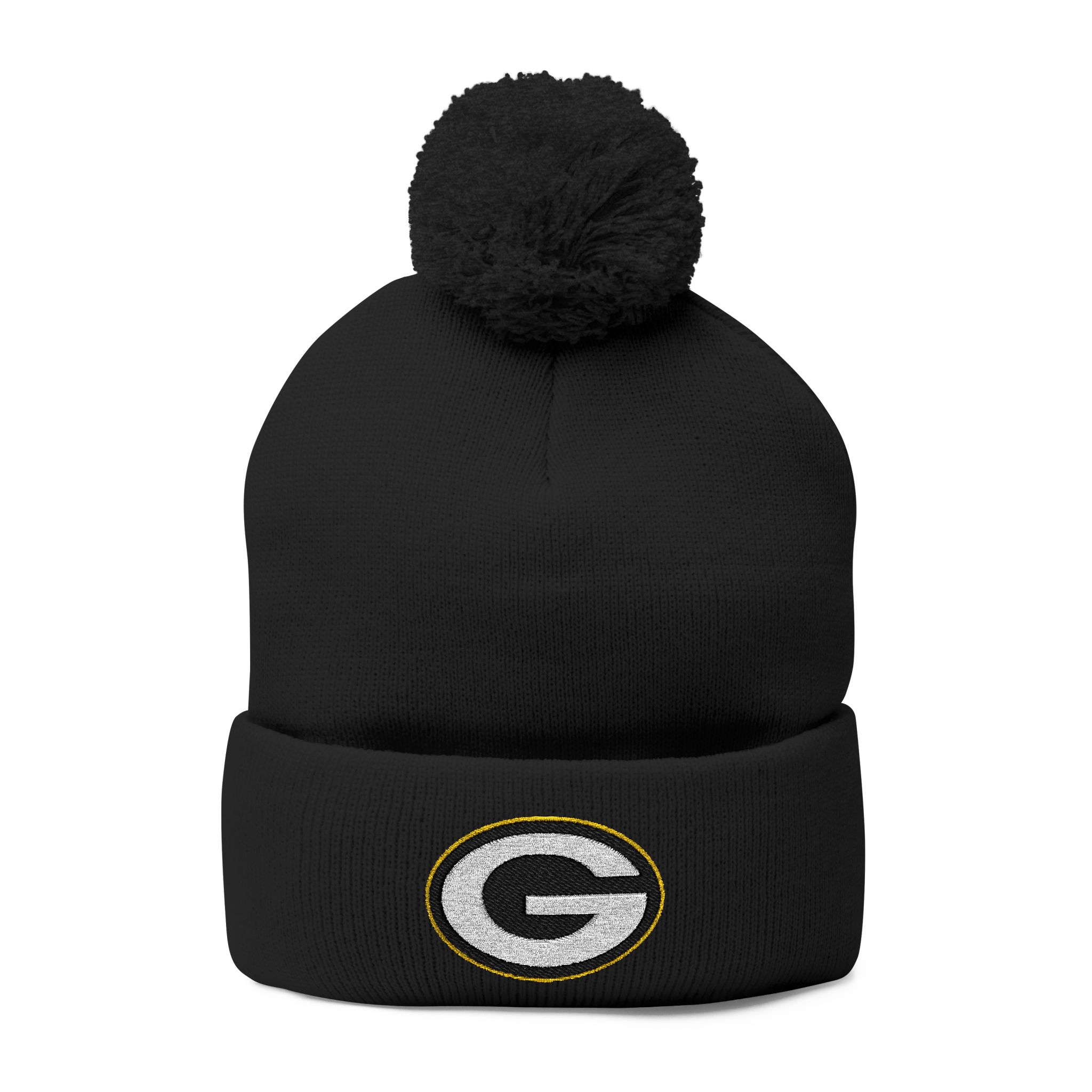 Green Bay Packers Pom-Pom Knit Cap (Embroidery) - Image 9
