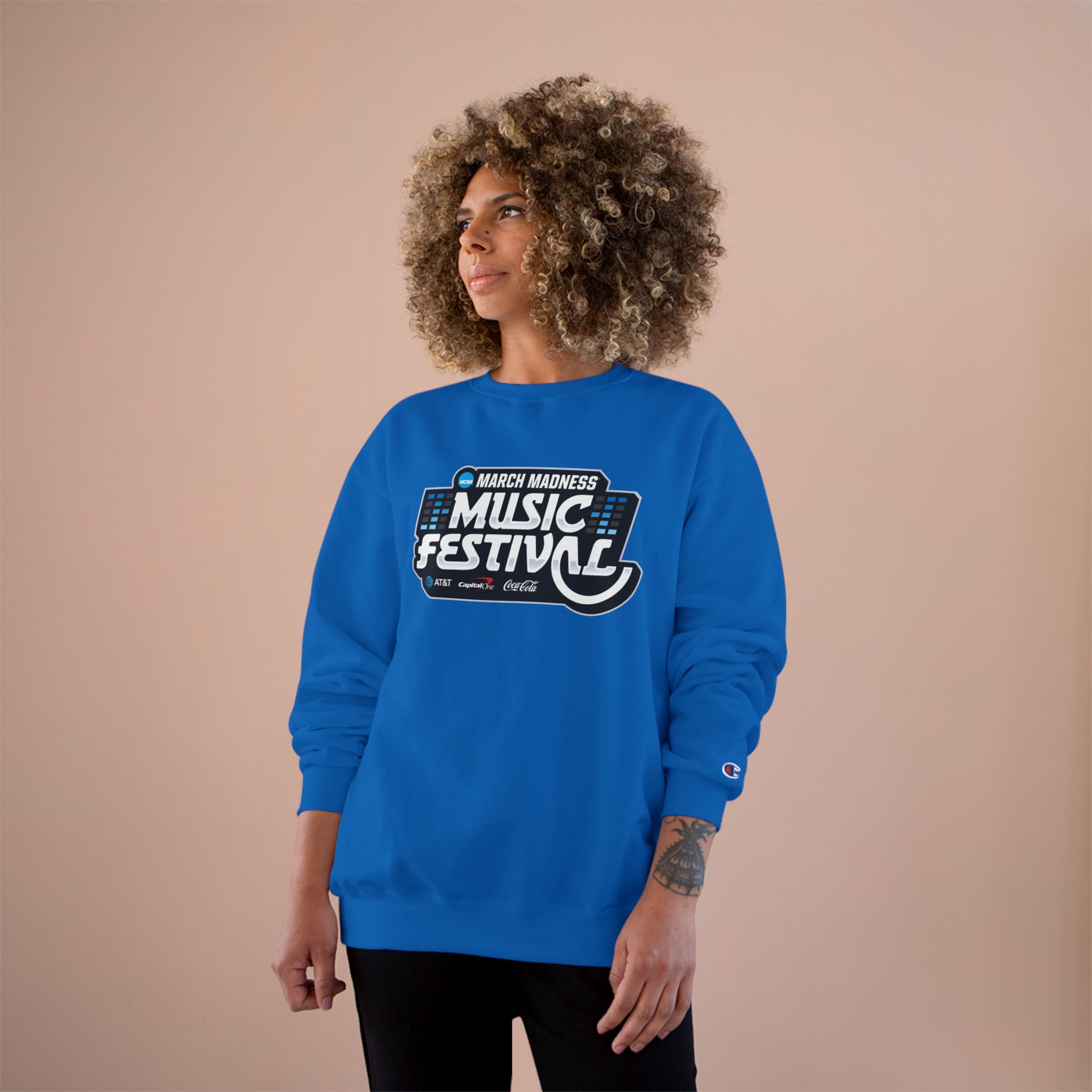 NCAA March Madness Music Festival Exclusive NCAA Collection Champion Sweatshirt - Image 24