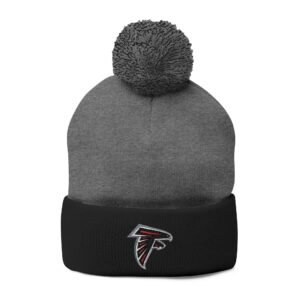 Atlanta Falcons Pom-Pom Knit Cap (Embroidery)
