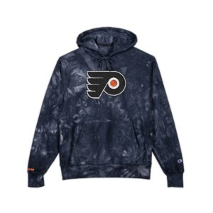 Philadelphia Flyers Unisex Champion Tie-Dye Hoodie (Embroidery)