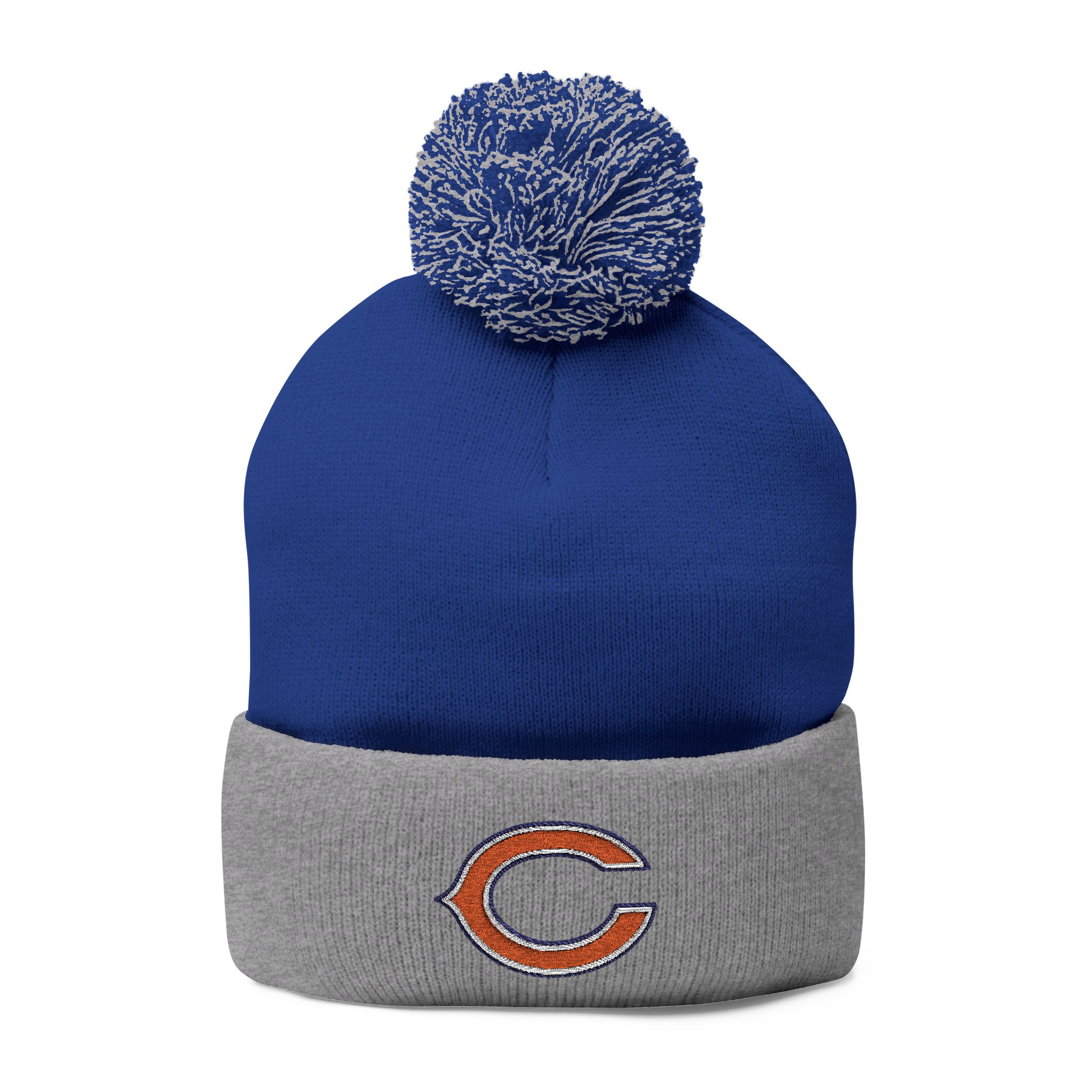 Chicago Bears Pom-Pom Knit Cap (Embroidery) - Image 13