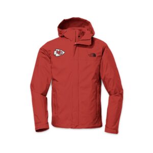 K C Chiefs North Face Unisex DryVent Rain Jacket