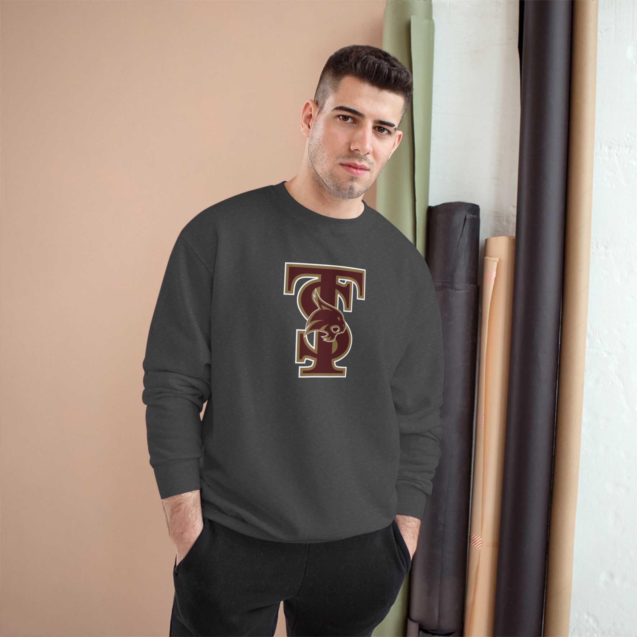 Texas State Bobcats Exclusive NCAA Collection Champion Sweatshirt - Image 15