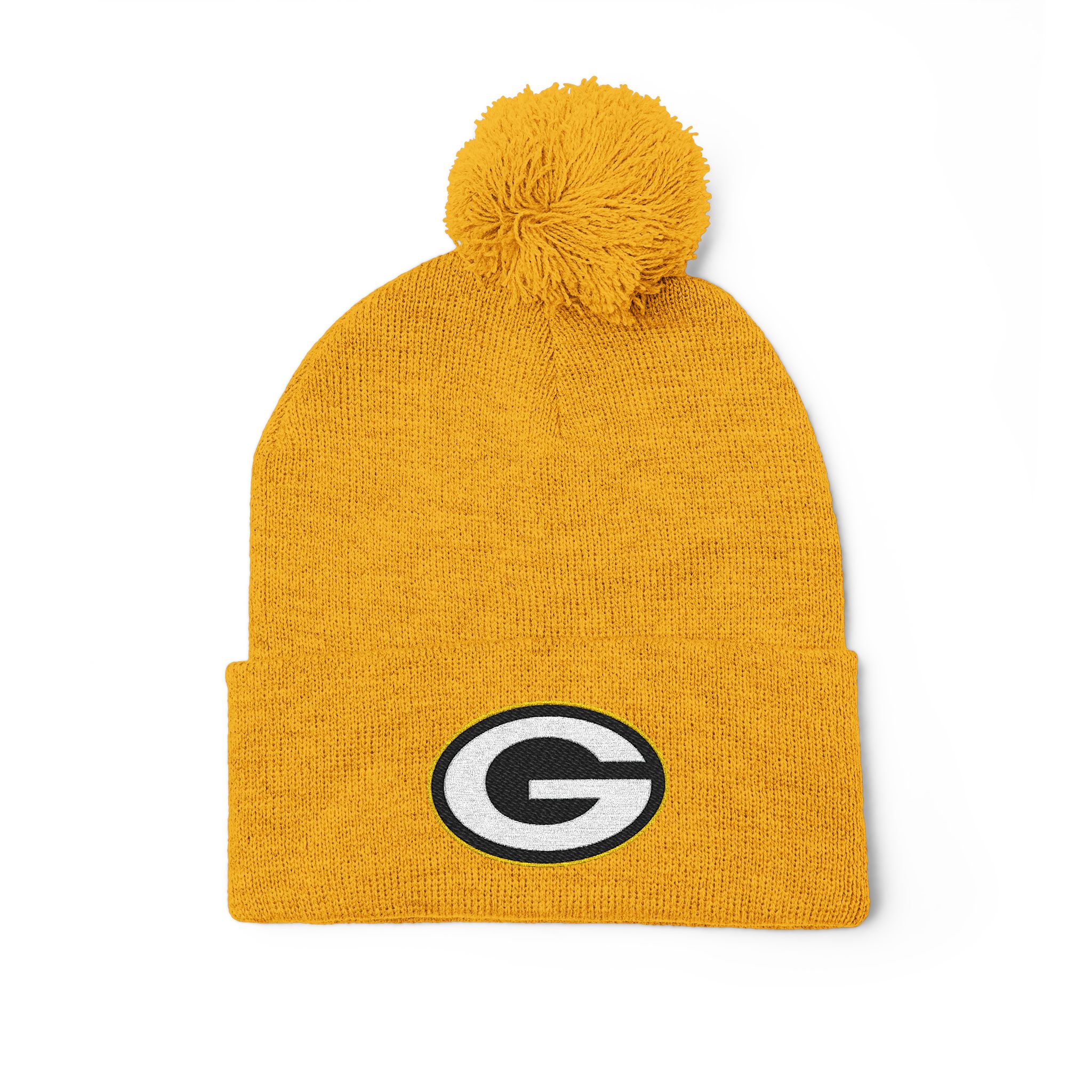 Green Bay Packers Pom-Pom Knit Cap (Embroidery) - Image 15