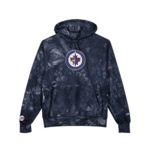 Winnipeg Jets Unisex Champion Tie-Dye Hoodie (Embroidery)