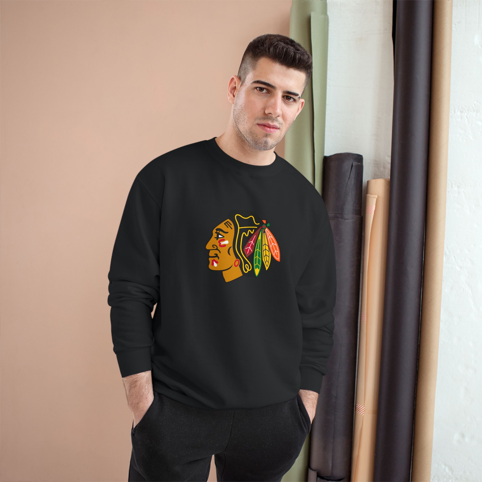 Chicago Blackhawks Champion Sweatshirt - Image 27