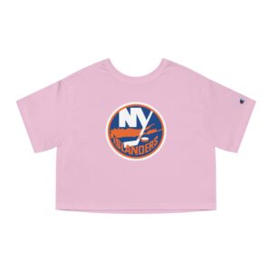 New York Islanders Champion Women's Heritage Cropped T-Shirt