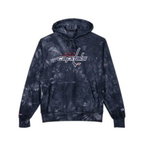 Washington Capitals Unisex Champion Tie-Dye Hoodie (Embroidery)